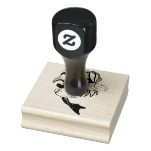 Houten kunststempels/tandenfee rubberstempel
