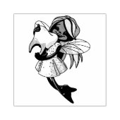 Houten kunststempels/tandenfee rubberstempel (Afrduk)