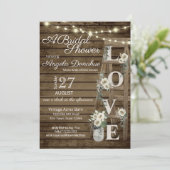 houten ladder en witte rozen Vrijgezellenfeest Kaart (Staand voorkant)