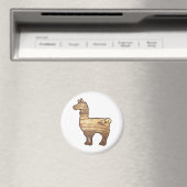 Houten lama magneet (Insitu (Vaatwasser))