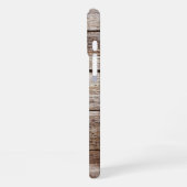 Houten Laurus Op Maat Gemaakte iPhone Hoes Met Mon Hoesje (Linkerkant)