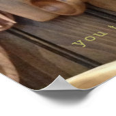 Houten Lepel Award Poster (Hoek)