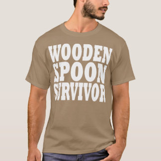 Houten lepel overlevende 1 t-shirt