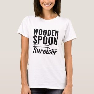 Houten Lepel Overlever T-shirt