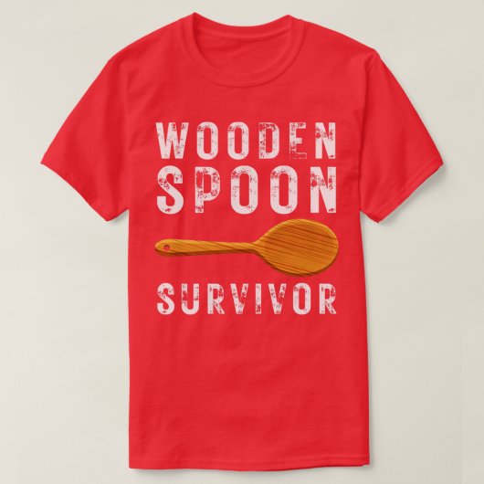 Houten Lepel Survivor 9 T-shirt (Design voorkant)