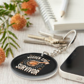 Houten lepel Survivor Sleutelhanger (Voorkant Rechts)
