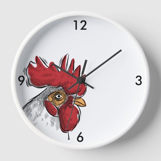 Houten Lijst klok (Voorkant)