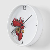 Houten Lijst klok (Hoek)