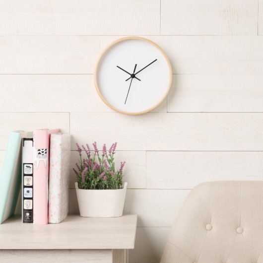 Houten Lijst klok (Leeskamer)