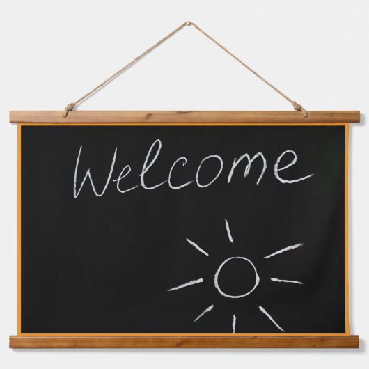 Houten Lijsten wandtapijt Hangend Wandkleed (Voorkant)