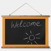 Houten Lijsten wandtapijt Hangend Wandkleed (Voorkant)