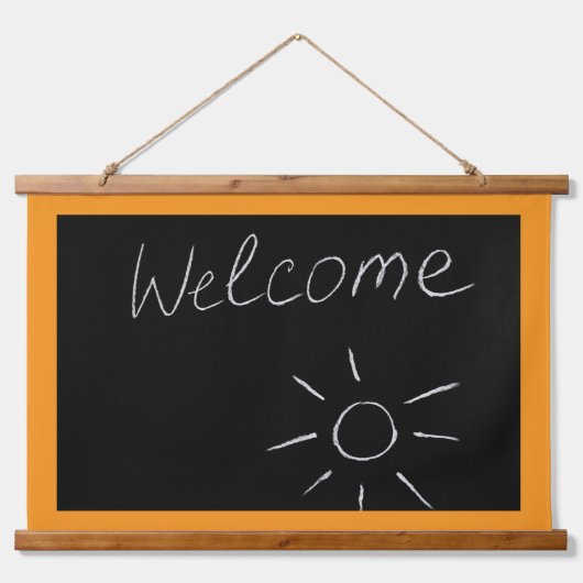 Houten Lijsten wandtapijt Hangend Wandkleed (Voorkant)