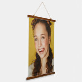 Houten Lijsten wandtapijt Hangend Wandkleed (Gebogen)