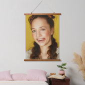 Houten Lijsten wandtapijt Hangend Wandkleed (Slaapkamer)