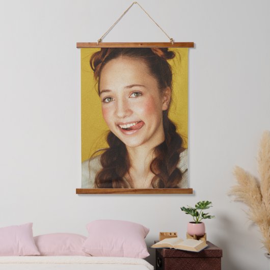 Houten Lijsten wandtapijt Hangend Wandkleed (Slaapkamer)