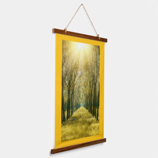 Houten Lijsten wandtapijt Hangend Wandkleed (Gebogen)