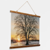 Houten Lijsten wandtapijt Hangend Wandkleed (Gebogen)