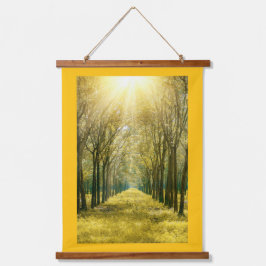 Houten Lijsten wandtapijt Hangend Wandkleed