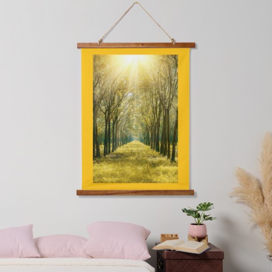 Houten Lijsten wandtapijt Hangend Wandkleed (Slaapkamer)