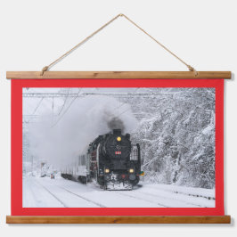 Houten Lijsten wandtapijt Hangend Wandkleed