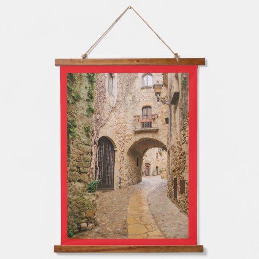 Houten Lijsten wandtapijt Hangend Wandkleed (Voorkant)