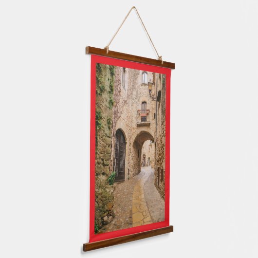 Houten Lijsten wandtapijt Hangend Wandkleed (Gebogen)