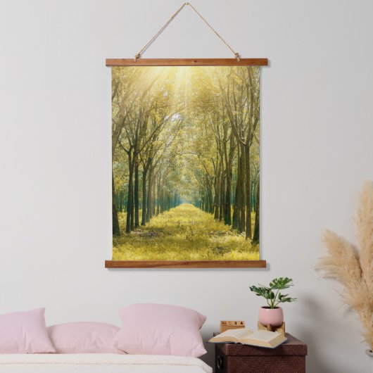 Houten Lijsten wandtapijt Hangend Wandkleed (Slaapkamer)