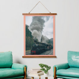 Houten Lijsten wandtapijt Hangend Wandkleed