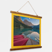 Houten Lijsten wandtapijt Hangend Wandkleed (Gebogen)