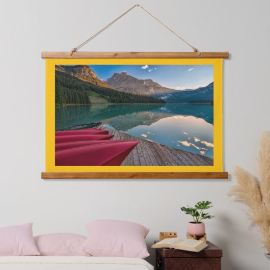 Houten Lijsten wandtapijt Hangend Wandkleed (Slaapkamer)