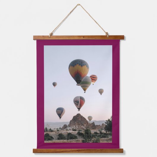 Houten Lijsten wandtapijt Hangend Wandkleed (Voorkant)