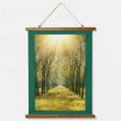 Houten Lijsten wandtapijt Hangend Wandkleed (Voorkant)