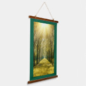 Houten Lijsten wandtapijt Hangend Wandkleed (Gebogen)