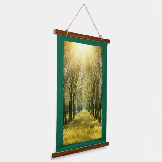 Houten Lijsten wandtapijt Hangend Wandkleed (Gebogen)