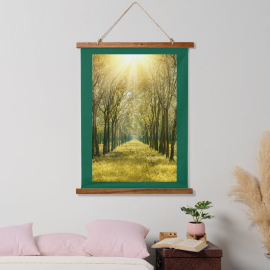 Houten Lijsten wandtapijt Hangend Wandkleed (Slaapkamer)