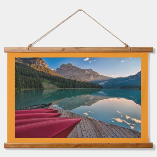 Houten Lijsten wandtapijt Hangend Wandkleed (Voorkant)