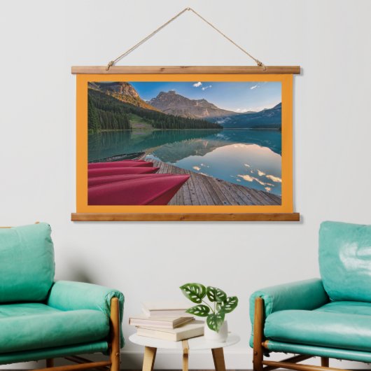 Houten Lijsten wandtapijt Hangend Wandkleed (Woonkamer)