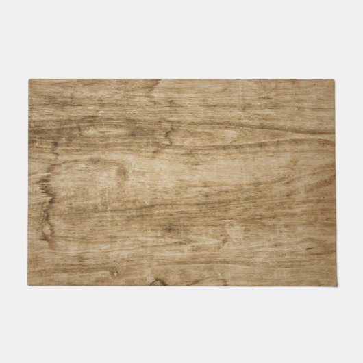 Houten mat. deurmat (Voorkant)