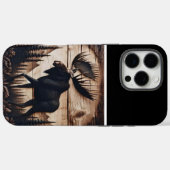 Houten Moose Artwork Case-Mate iPhone Case (Achterkant (horizontaal))