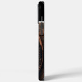 Houten Moose Carving Case-Mate iPhone Case (Achterkant / Links)