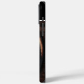 Houten Moose Head Artwork Case-Mate iPhone Case (Achterkant / Links)