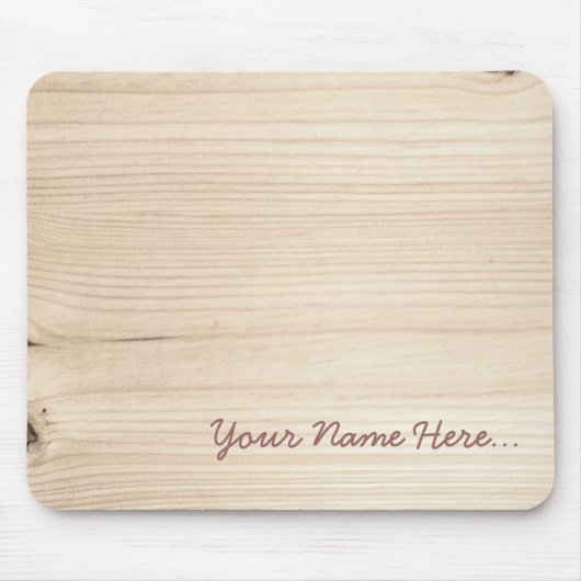 Houten Muismat (Voorkant)