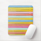 Houten omheiningslatten muismat (Met muis)