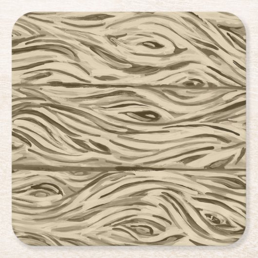 Houten onderzetter van Franse eik-eekhoorn (Voorkant)