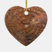 Houten ornamenten natuurlijke stijl Kerstdecoratie (Voorkant)