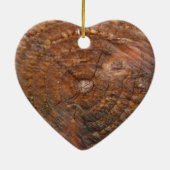 Houten ornamenten natuurlijke stijl Kerstdecoratie (Achterkant)