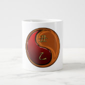 Houten Os Grote Koffiekop (Voorkant)