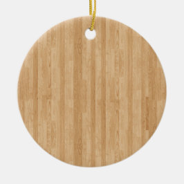 Houten paneel keramisch ornament