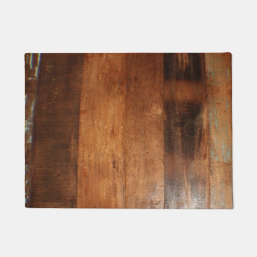 Houten panelen deurmat (Voorkant)