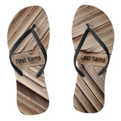 Houten panelen teenslippers (Voetbed)